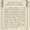 Motor-cyclist dispatch riders.