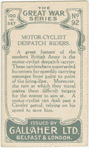 Motor-cyclist dispatch riders.