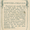 Howitzer v field gun.