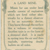 A land mine.