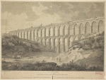 Vista pintoresca de los aqueductos de Tarragona