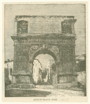 Arch of Trajan, Rome