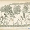 The king in his chariot, returning from battle (Kouyunjik)