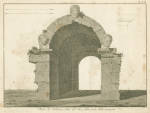 Porta di Volterra, detta all' arco, dalla parte della campagna