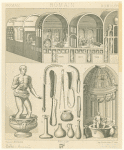 Roman baths and bathing implements