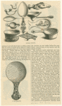 Kitchen utensils ; A wine strainer
