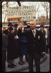 Counterdemonstrator at an anti-Vietnam War protest, Washington, D.C.