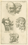 Roman comedy masks