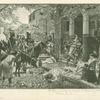 Roman villa in Gaul sacked by the hordes of Attila the Hun