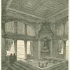 Roman triclinium or dining-hall