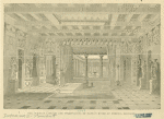 The interior (atrium and peristylium) of Pansa's house at Pompeii, restored