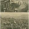 Excavations in the ninth region of the ruins--Vesuvius in the distance ; Excavations in another part of the ninth region