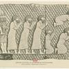 Jewish captives in attitude of supplication