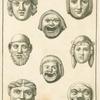 Ancient Roman masks
