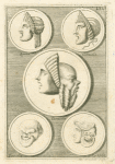 Ancient Roman comic masks