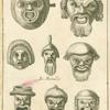 Ancient Roman comedy masks