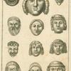 Ancient Roman masks
