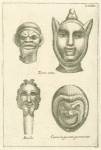 Ancient Roman theatre masks