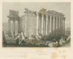 Exterior of the great temple, Balbec