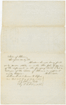 Bill in chancery to Sangamon Co. Circuit Court, Illinois, Lincoln and Herndon as attorneys for Upton Crowl