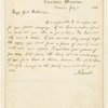 To Major General McClellan