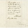 Autograph endorsement signed on verso of letter to Lincoln from Rear Admiral S. F. Dupont