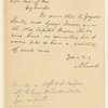 To the Secretary of War requesting statement regarding two men in Capitol Prison