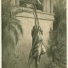 The escape of David through the window