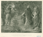 Elijah, Ahab, and Jezebel in Naboth's vineyard