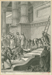 Hezekiah cleanses the Temple