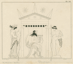 Jupiter with the lyre, Juno at left