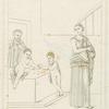 Medea musing on the murder of her children, from Pompeii