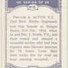 Pte. A. Acton, V. C.