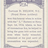 Capt. D. Nelson, V.C.