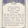 L. Corpl. W. Kenny, V.C.