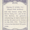 Driver F. Luke, V.C.