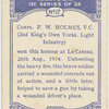 Corpl F. W. Holmes, V.C.