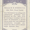Pt. H.H. Robson, V.C.