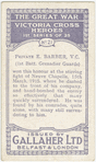 Pte. E. Barber, V.C.
