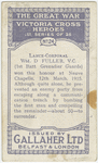 L. Corpl.Wfd. D. Fuller, V.C.
