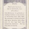 The late Captain H.S. Ranken, V.C.