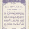 Sepoy Khudadad, V.C.