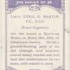 Lieut. Cyril G. Martin, V.C., D.S.O.