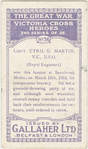 Lieut. Cyril G. Martin, V.C., D.S.O.
