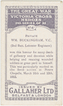 Private William Buckingham, V.C.