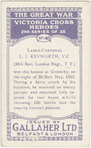 Lance-Corporal L. J. Keyworth, V.C.