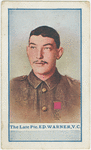 The late Private Edward Warner, V.C.