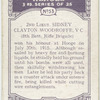 2nd Lieut. Sidney Clayton Woodroffe, V.C.