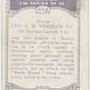 Major Geo. G.M. Wheeler, V.C.