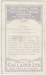 Corpl. Cyril R. G. Bassett, V.C.